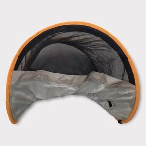 UPPAbaby Cabana Infant Car‎ Seat Sun Shade UV Insect Cover Gray Orange